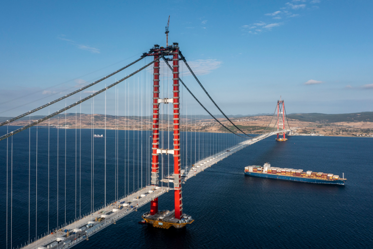 LUNITEK Seismic Sensors Canakkale Koprusu Bolgeye Talebi Katladi